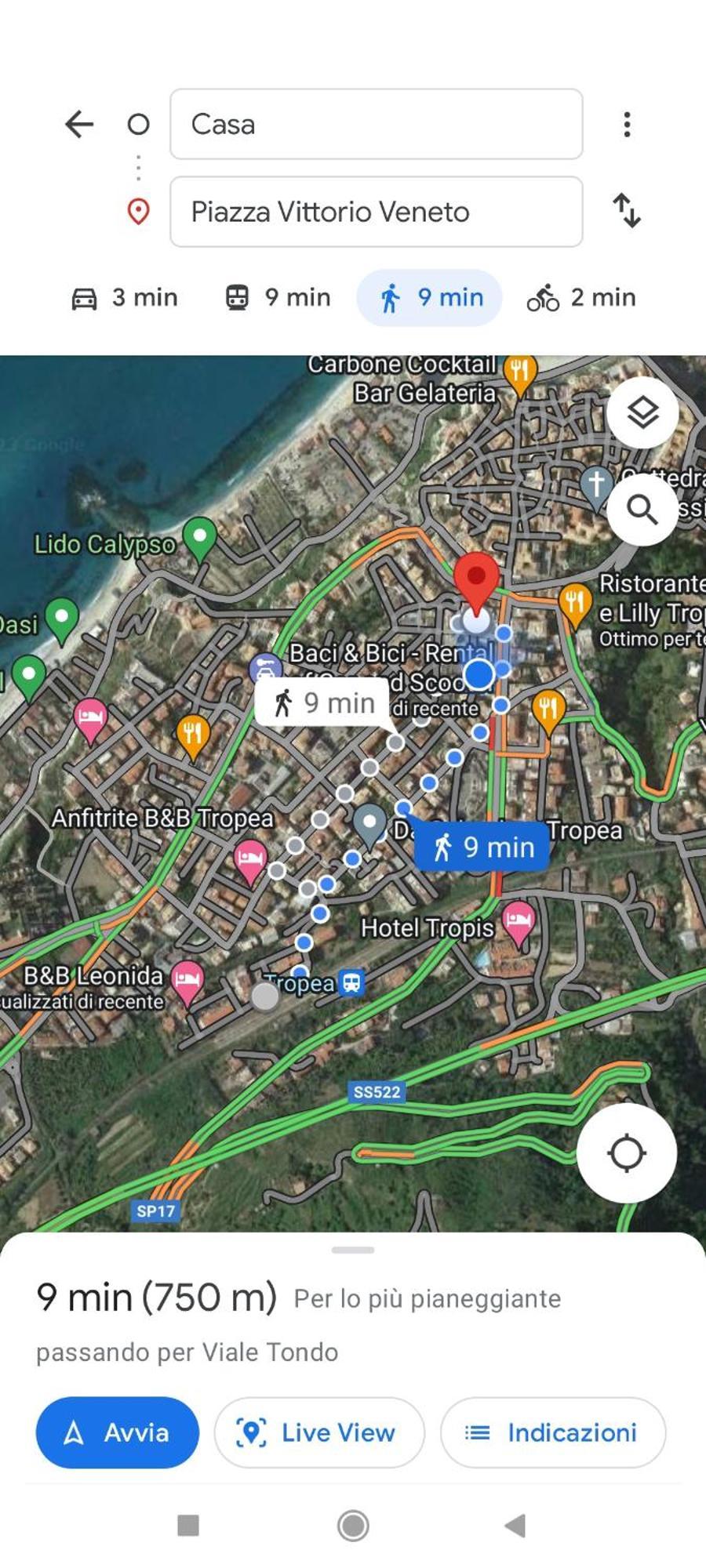 B&B Leonida Tropea Bagian luar foto
